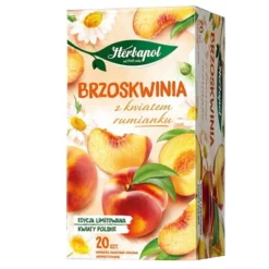 Herbapol Brzoskwinia z kwiatem rumianku, torebki, 20 szt.