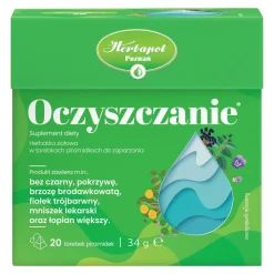 Herbapol Poznań Oczyszczanie, herbatka ziołowa, 1,7 g x 20 szt.