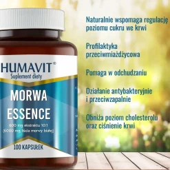 Humavit Morwa Essence, kapsułki, 100 szt.