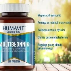 Humavit, Multibłonnik, tabletki, 180 szt.