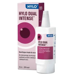 Hylo Dual Intense, krople do oczu nawilżające z ektoiną, 10 ml