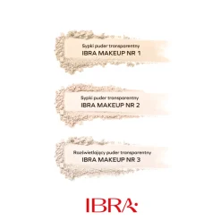 Ibra, sypki puder transparentny, nr 1, 12 g