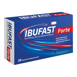Ibufast Forte, 400 mg, tabletki powlekane, 20 szt.