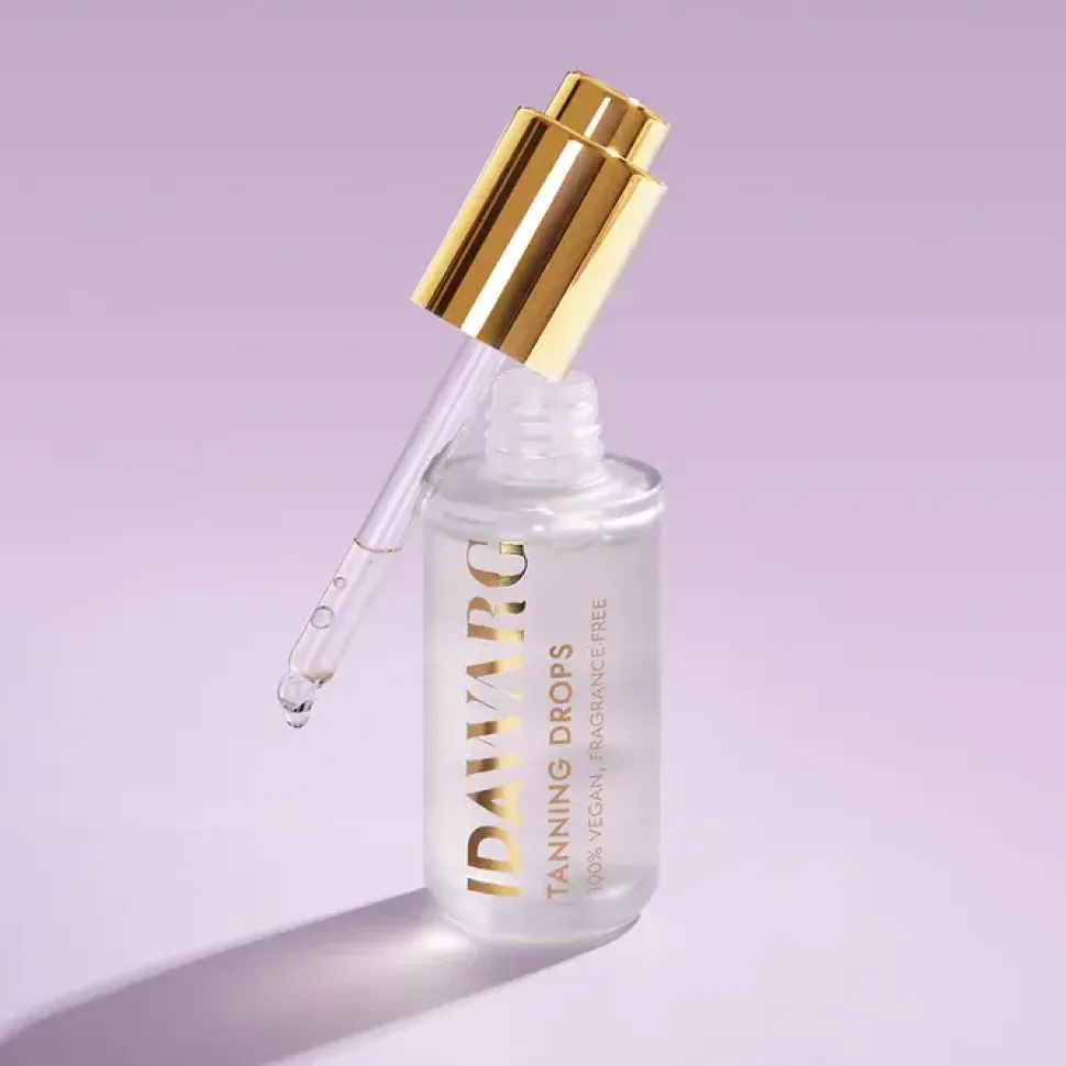 Ida Warg Tanning Drops, krople do twarzy brązujące, 50 ml