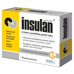 Insulan, tabletki powlekane, 60 szt.