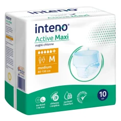 Inteno Active Maxi, majtki chłonne, rozmiar M (80-130 cm), 10 szt.