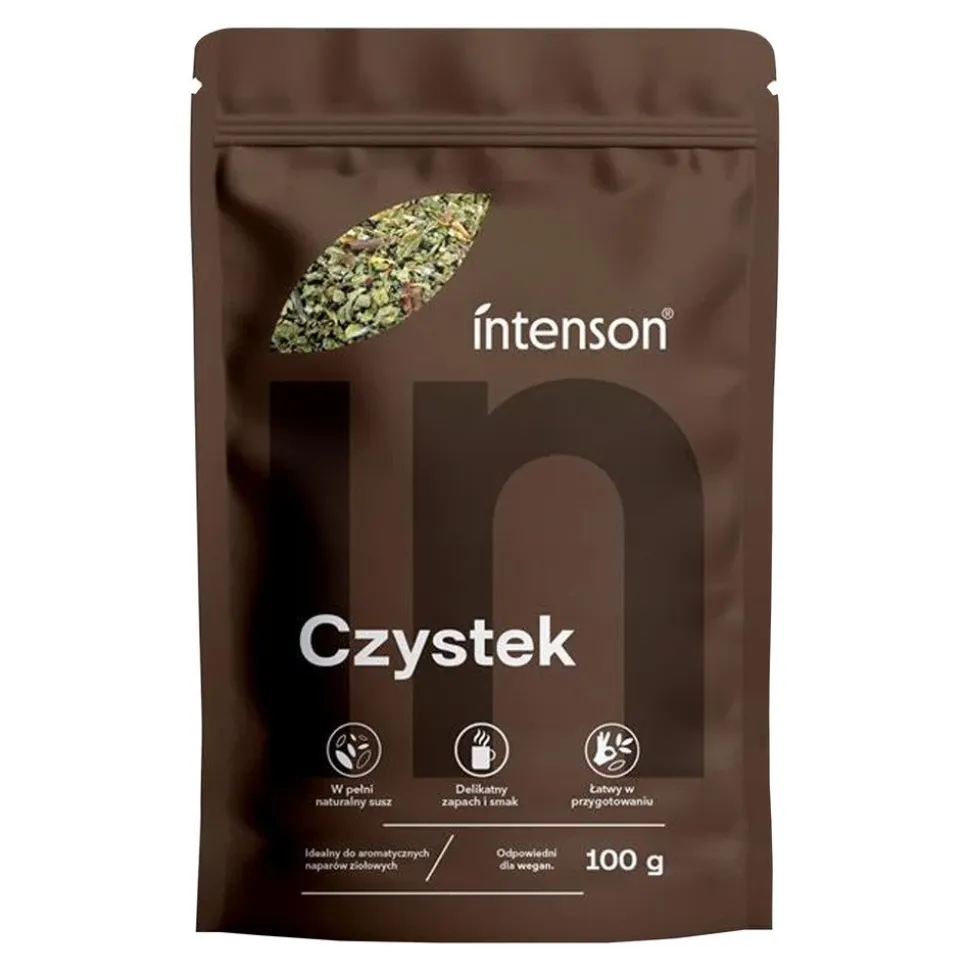 Intenson Czystek suszony, susz ziołowy, 100 g