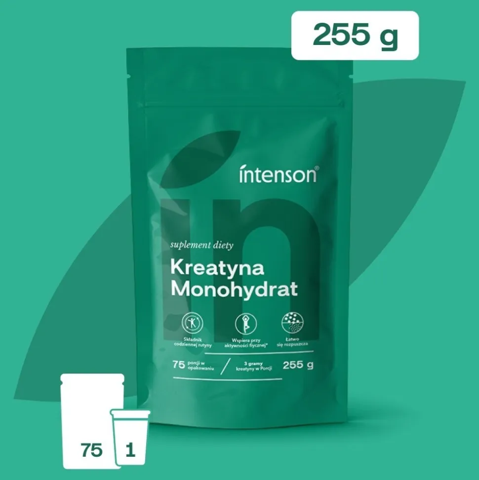 Intenson Kreatyna Monohydrat, proszek, 255 g