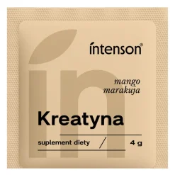 Intenson Kreatyna, smak: mango-marakuja, proszek, 4 g