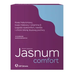 Jasnum Comfort, globulki dopochwowe, 10 szt.