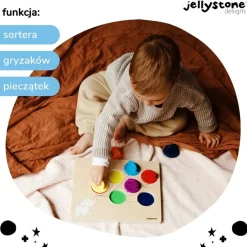 Jellystone Designs, balonowy sorter, pastelowy, 1 szt.