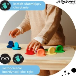 Jellystone Designs, balonowy sorter, pastelowy, 1 szt.