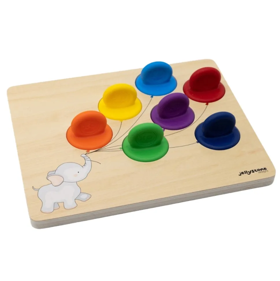 Jellystone Designs, balonowy sorter, pastelowy, 1 szt.