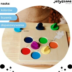 Jellystone Designs, balonowy sorter, pastelowy, 1 szt.