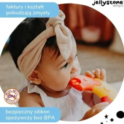 Jellystone Designs, silikonowa bransoletka Organic Bangle, granatowa, 1 szt.