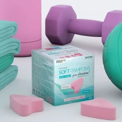 JoyDivision Soft Tampons Normal, tampony bez sznurka, 3 szt.