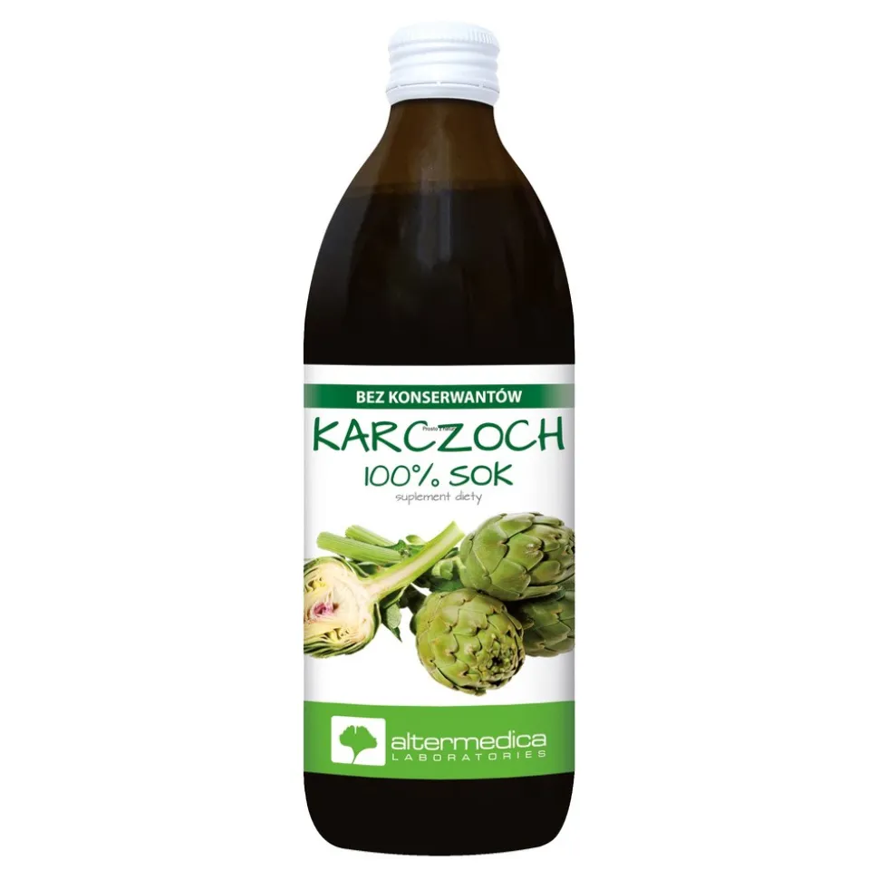 Karczoch, sok, 500 ml (Alter Medica)