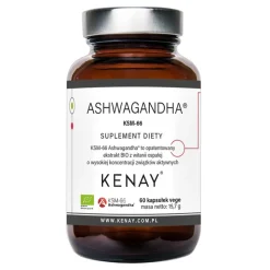 Kenay, Ashwagandha KSM-66, kapsułki, 60 szt.