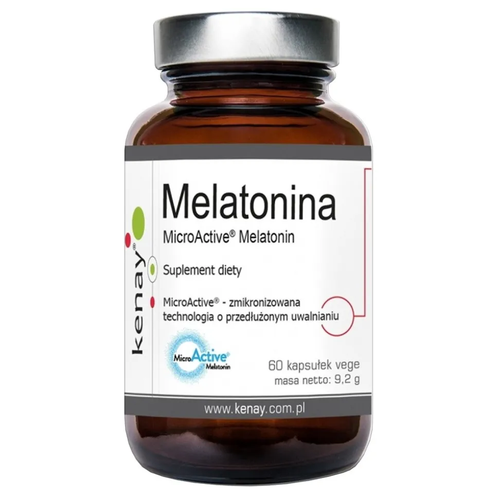 KENAY Melatonina MicroActive Melatonin, kapsułki, 60 szt.
