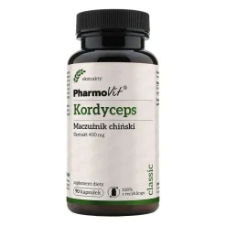 Kordyceps Maczużnik chiński, kapsułki, 90 szt.