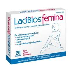 Lacibios Femina, kapsułki, 20 szt.