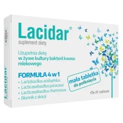 Lacidar, tabletki, 20 szt.