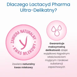 Lactacyd Pharma, ultra-delikatny płyn ginekologiczny, 250 ml, z pompką