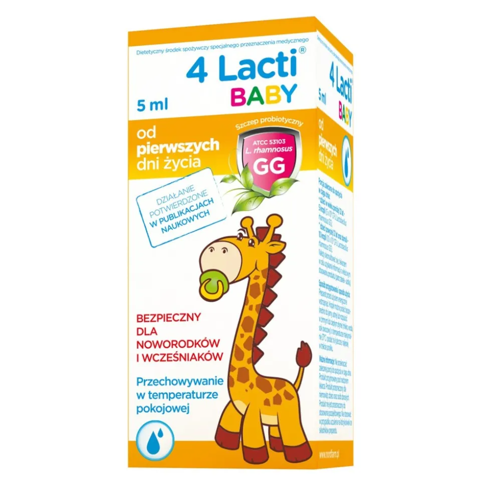 4Lacti Baby, krople, 5 ml