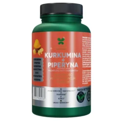 Lanco Nutritions Kurkumina + Piperyna + Kompleks Antyoksydantów, kapsułki, 60 szt.