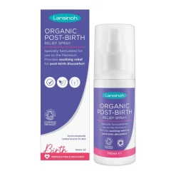 Lansinoh Organic Post Birth, poporodowy spray przeciwbólowy, 100 ml