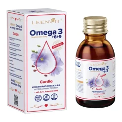 Leenvit, Omega 3 Cardio, płyn, 125 ml