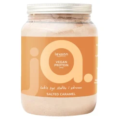 Levann "jA" Vegan Protein Salted Caramel, proszek, 500 g