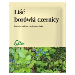 Liść borówki czernicy, zioła do zaparzania, 50 g