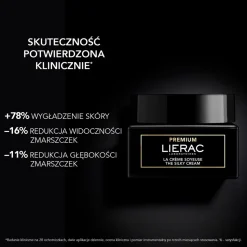Lierac Premium, jedwabisty krem przeciwzmarszczkowy, 50 ml