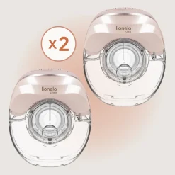 Lionelo Fidi Free Slim Duo, zestaw laktatorów hands-free, 1 szt.