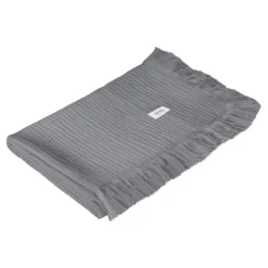Lionelo Muslin Blanket, niemowlęcy kocyk muślinowy, Grey Dove, 1 szt.