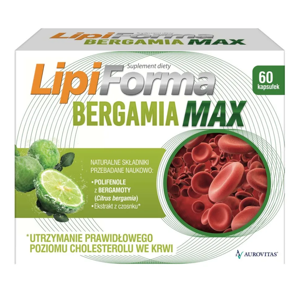 LipiForma Bergamia Max, kapsułki twarde, 60 szt.