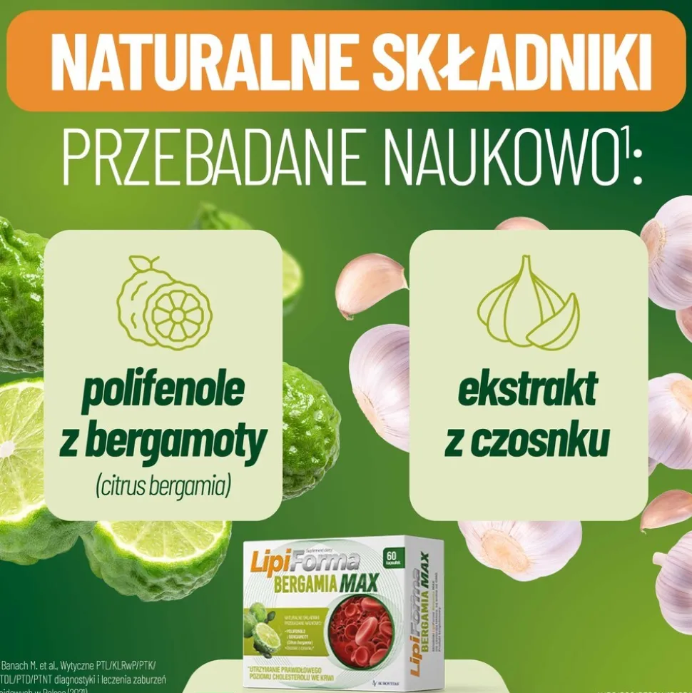 LipiForma Bergamia Max, kapsułki twarde, 60 szt.