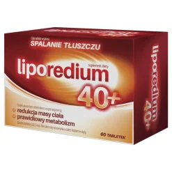 Liporedium 40+, tabletki, 60 szt.