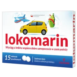 Lokomarin, tabletki powlekane, 15 szt.