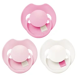Lovi Prime Tutti Frutti, smoczek dynamiczny, 6-18 m, Peony Pink, 3 szt.