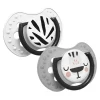Lovi Salt&Pepper, silikonowy, smoczek dynamiczny, 2 szt.