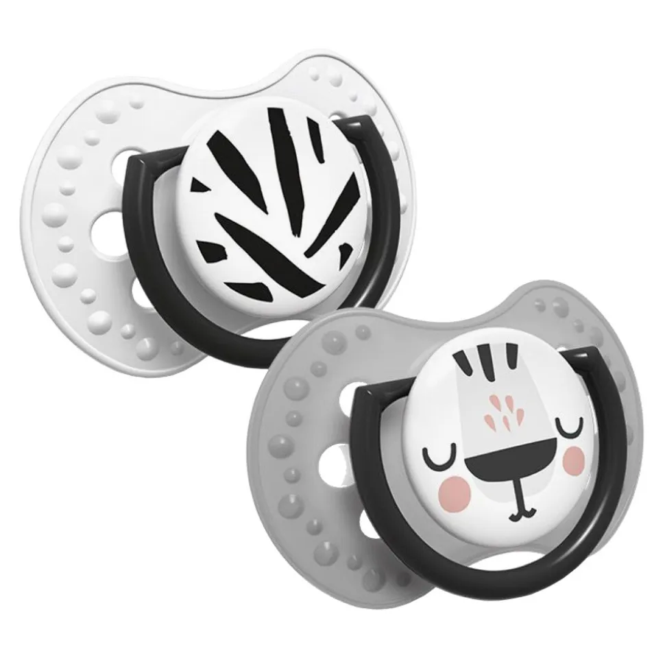 Lovi Salt&Pepper, silikonowy, smoczek dynamiczny, 2 szt.