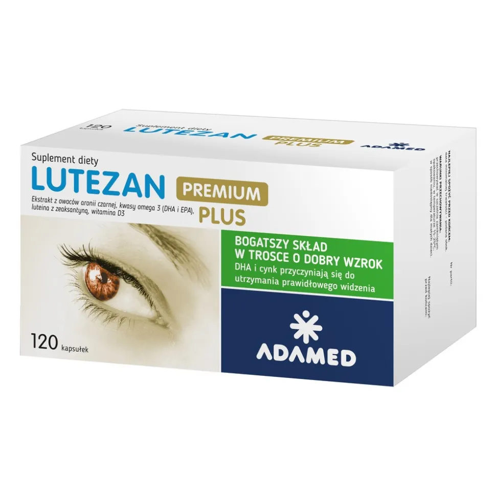 Lutezan Premium Plus, kapsułki, 120 szt.