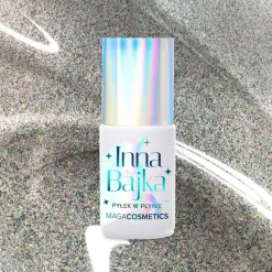 Maga Cosmetics Inna Bajka, lakier hybrydowy z pyłkiem, 842 Pik-Pok, 6 ml