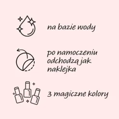 Maga Cosmetics, Teen Drops Tik Tok Star V.03, zestaw lakierów do paznokci, 6 x 6 ml
