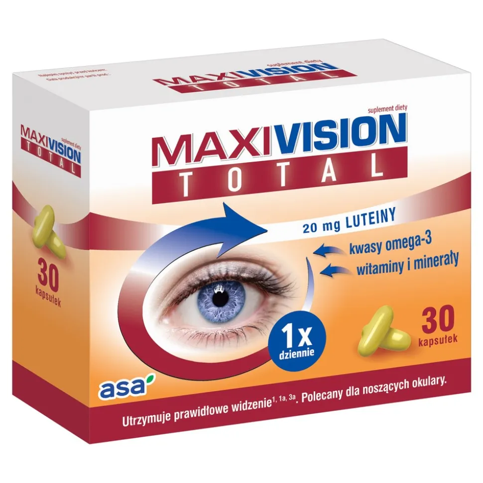 Maxivision Total, kapsułki, 30 szt.