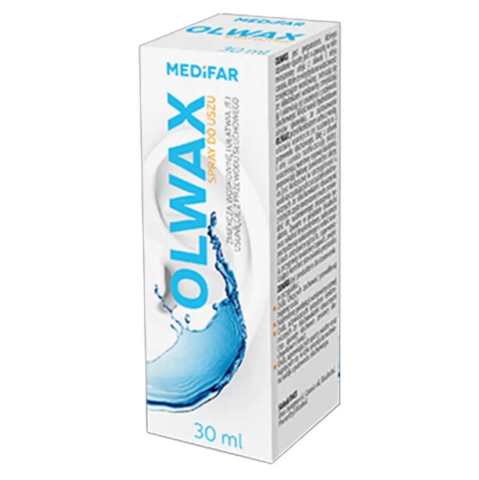 Medifar Olwax, spray do uszu, 30 ml
