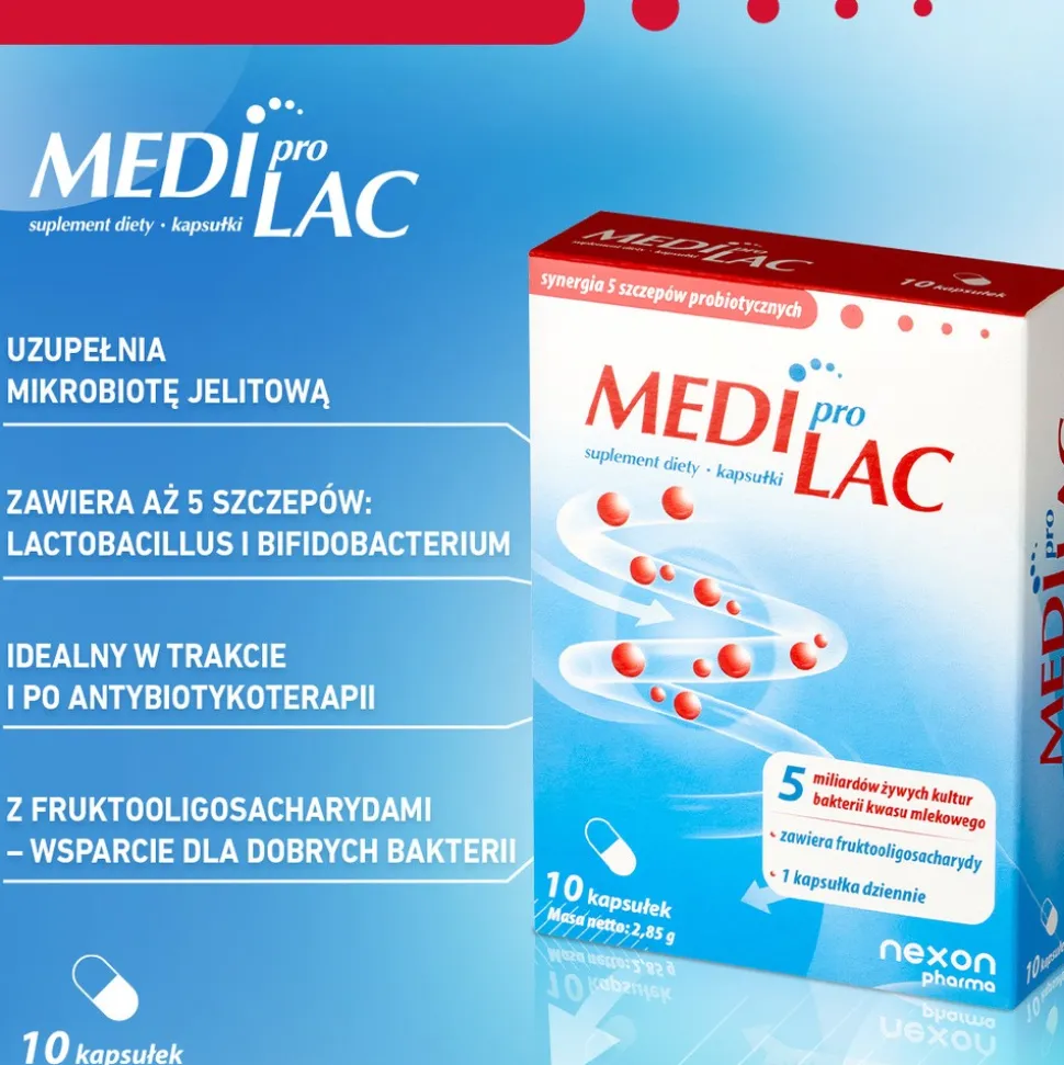 MediproLac, kapsułki, 10 szt.