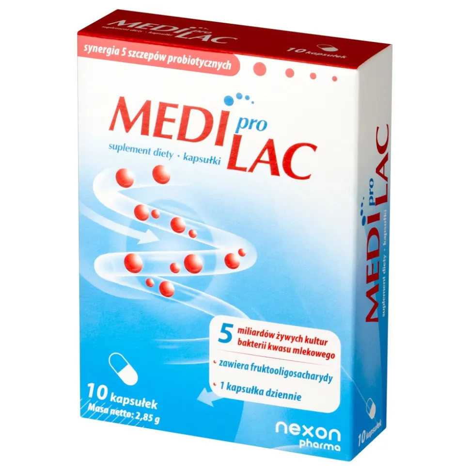 MediproLac, kapsułki, 10 szt.